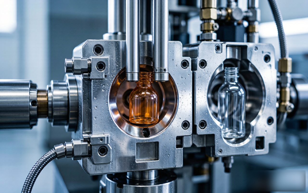 Stretch blow molding process