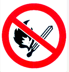 No burning