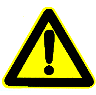 Warning danger