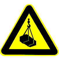 Warning overhead load