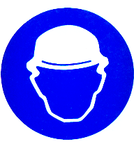 Must wear safety helmet