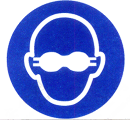 Must wear opaque eye protection