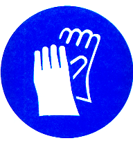 Must wear protective gloves