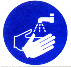 Must wash your hands