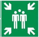 Evacuation assembly point